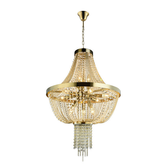 Люстра Lumien Hall LH0043/12P-GDCG