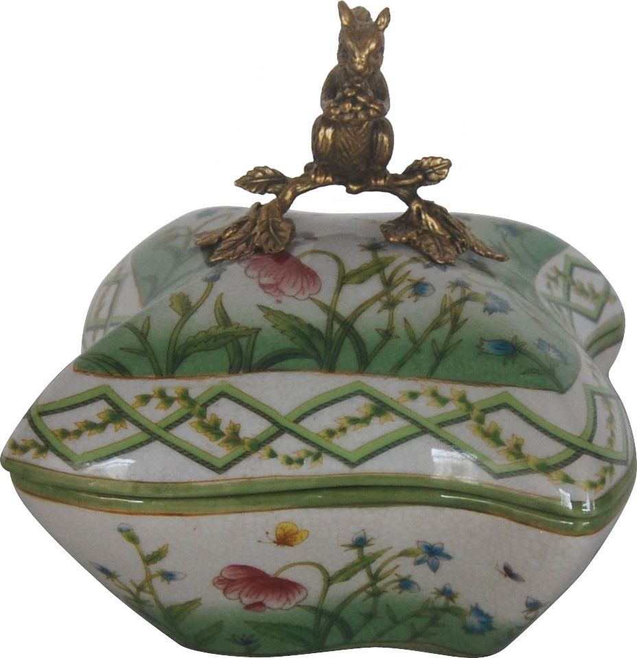 Шкатулка с белкой Glasar B1321HC/HX0711