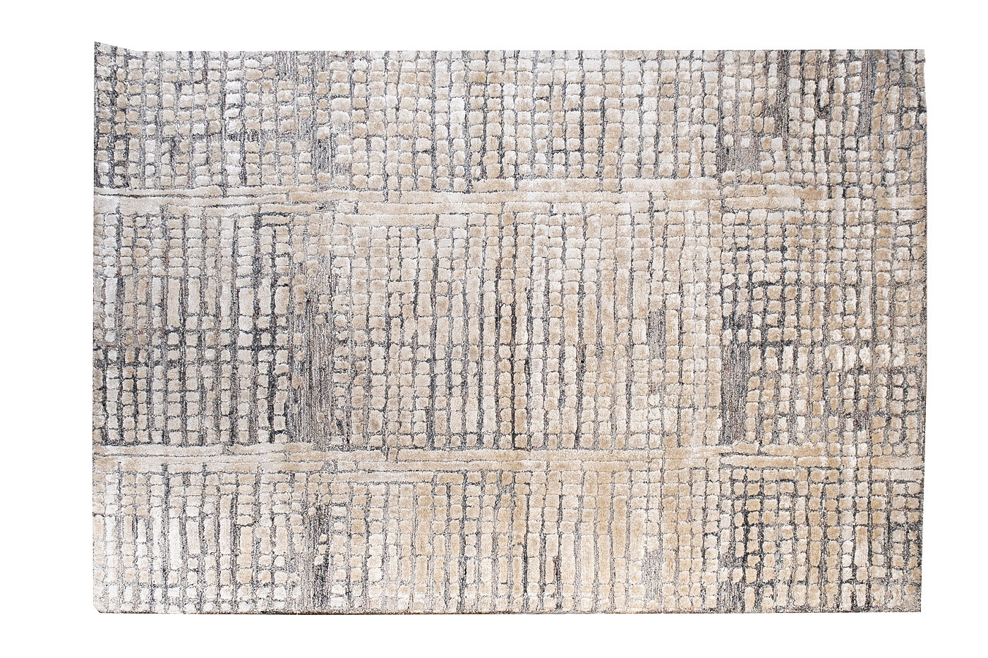 Ковер Wilton 2х3м, 60% бамбук, 40% шерсть Garda Decor 75-WLN-02 200*300