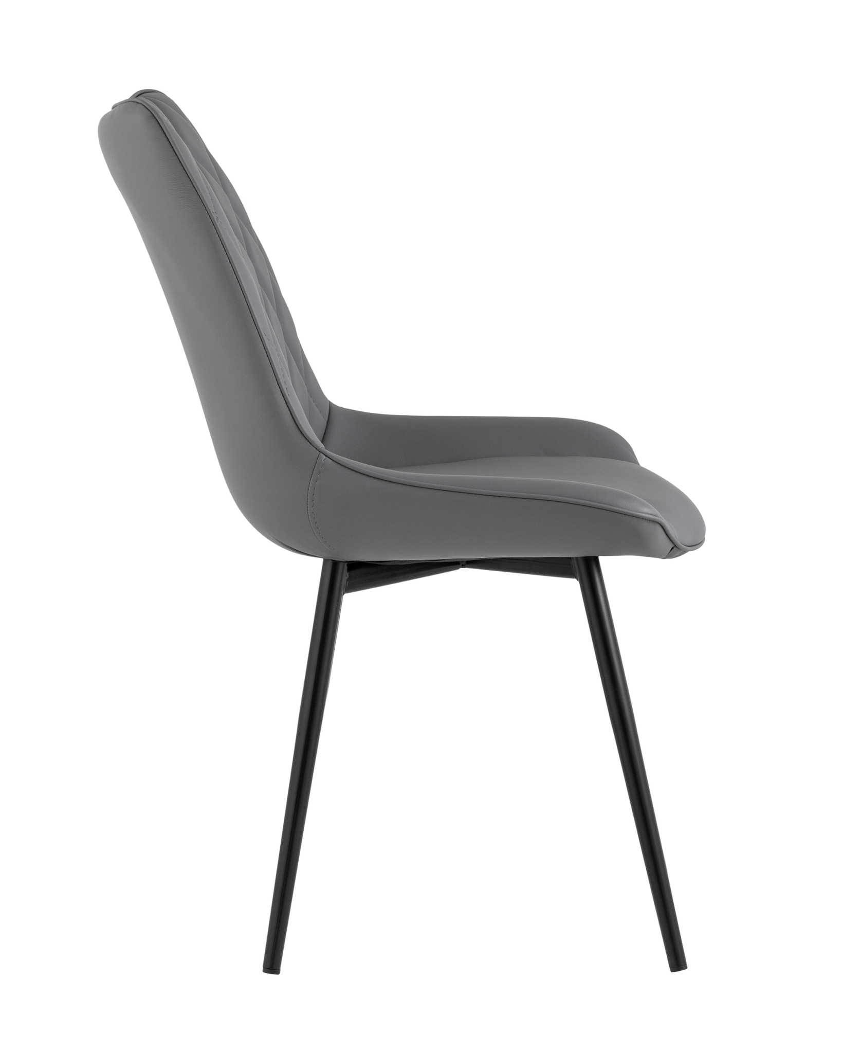 Стул Дарвин экокожа серый Stool Group