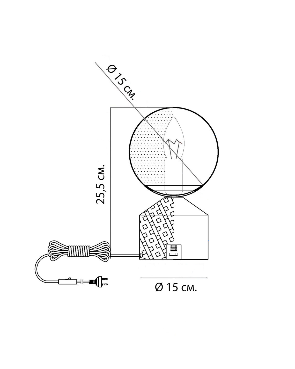 Настольная лампа Сурья Louvre Home P3019TA