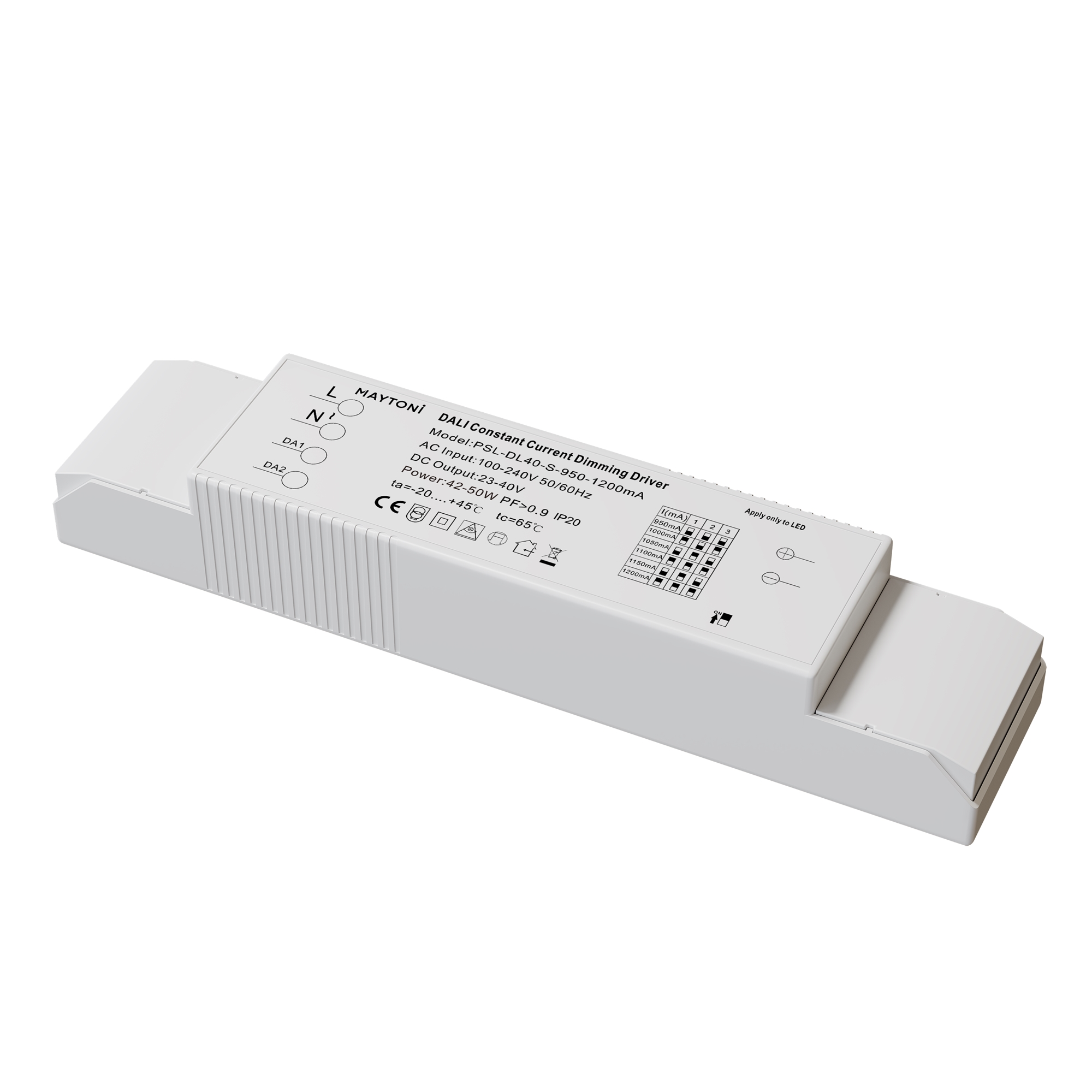 Источник тока Lighting control PSL-DL40-S-950-1200mA