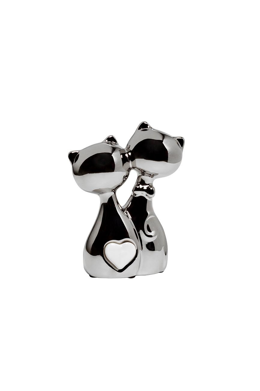 Статуэтка "Котики" серебряная Garda Decor 10K9287D