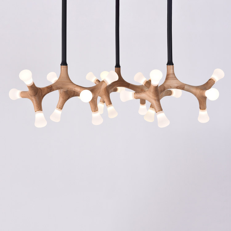 Потолочная люстра SANTANA CH D110 Light brown by ImperiumLoft