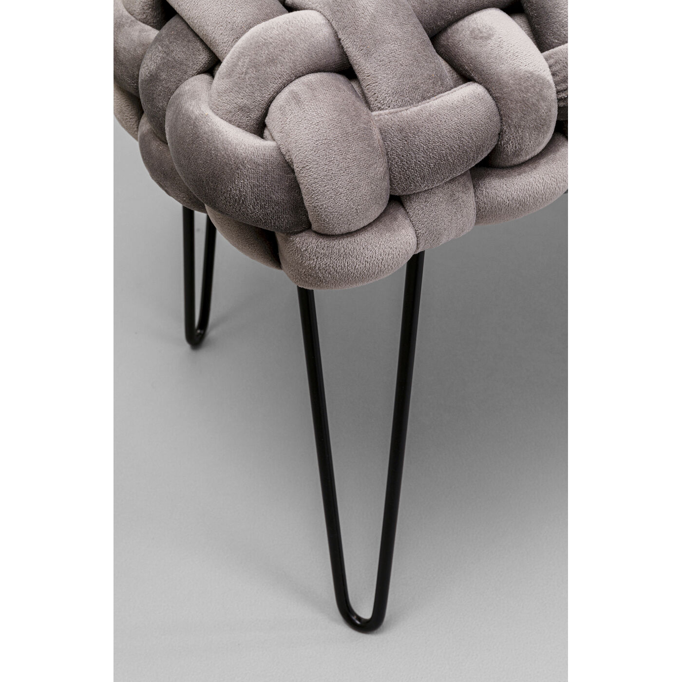 Скамья Weave Grey 128cm KARE 87995