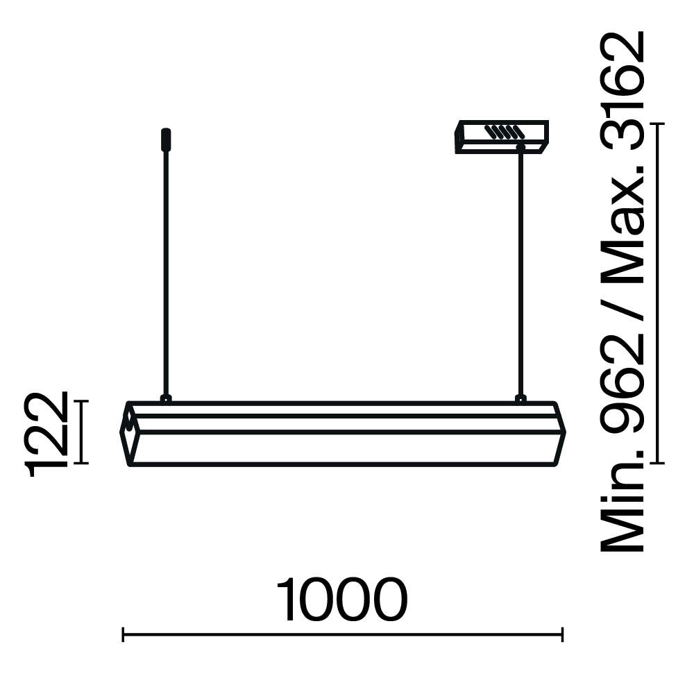 Подвесной светильник Maytoni MOD250PL-L36BS3K