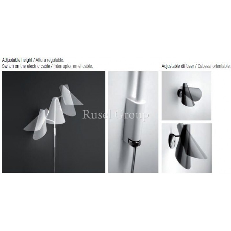 Настенный светильник Vibia I.cono 0725