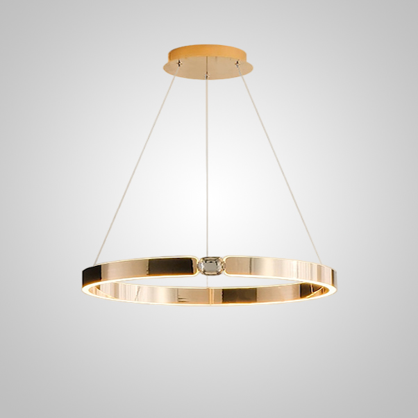 Подвесная люстра SELLIF RING D60 Brass by ImperiumLoft