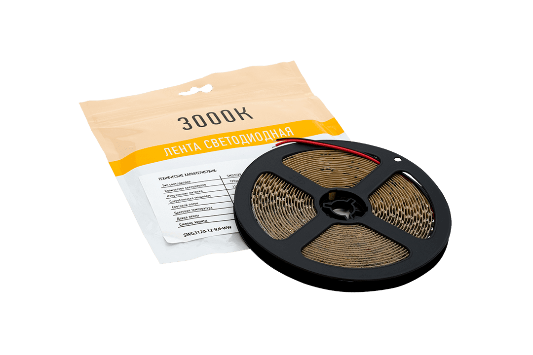 Лента светодиодная SWG SWG3120-12-9.6-WW