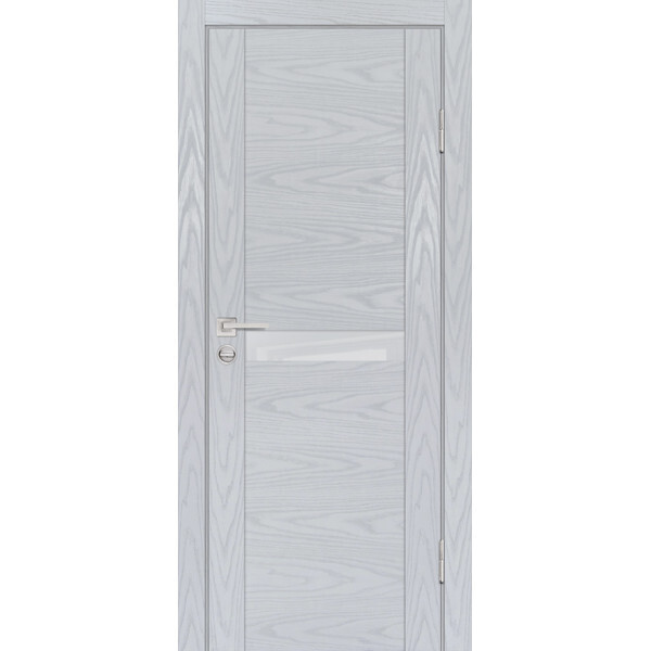 Межкомнатная дверь Graf PSM-3 лунный лакобель Дуб скай серый (2000 х 700)