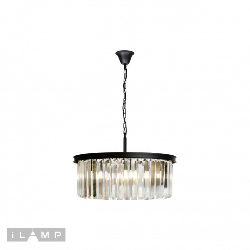 Подвесная люстра iLamp 6102-600 BK