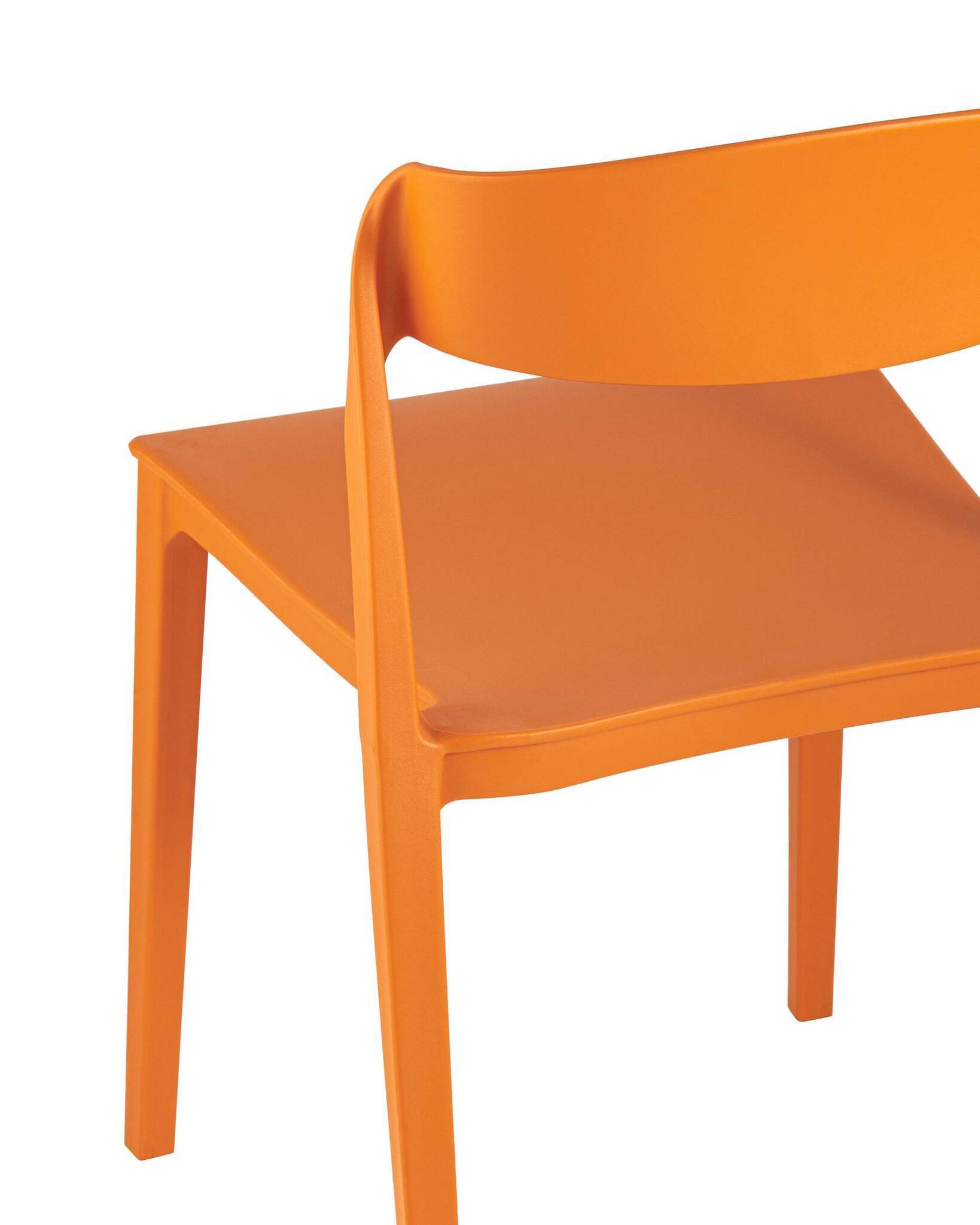 Стул Moris пластик оранжевый Stool Group