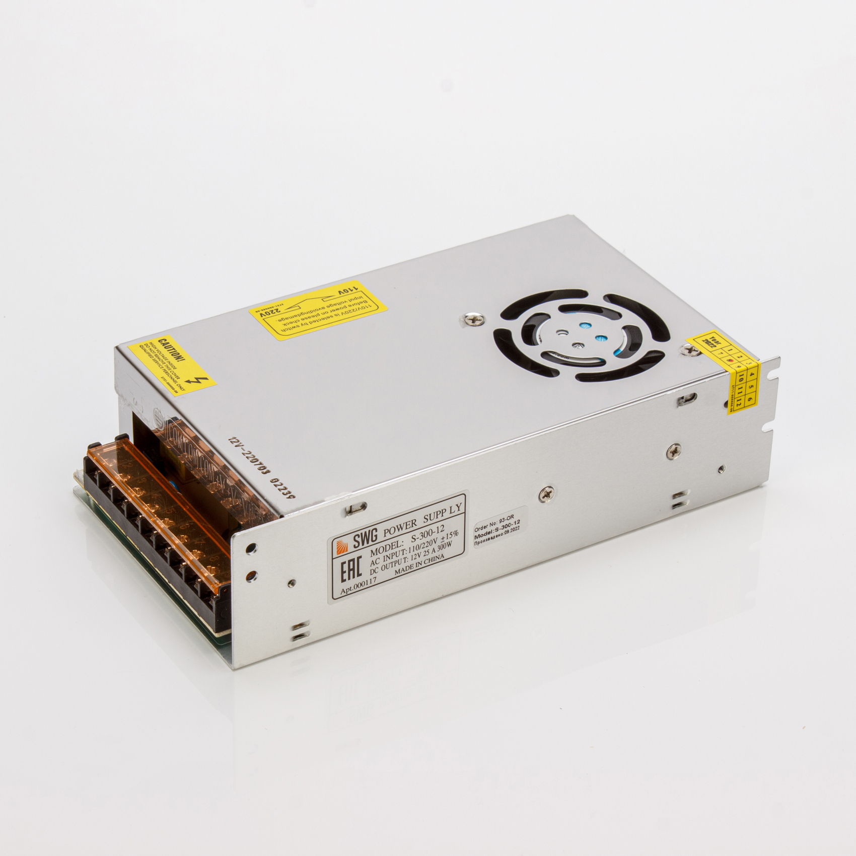 Блок питания SWG S-300-12