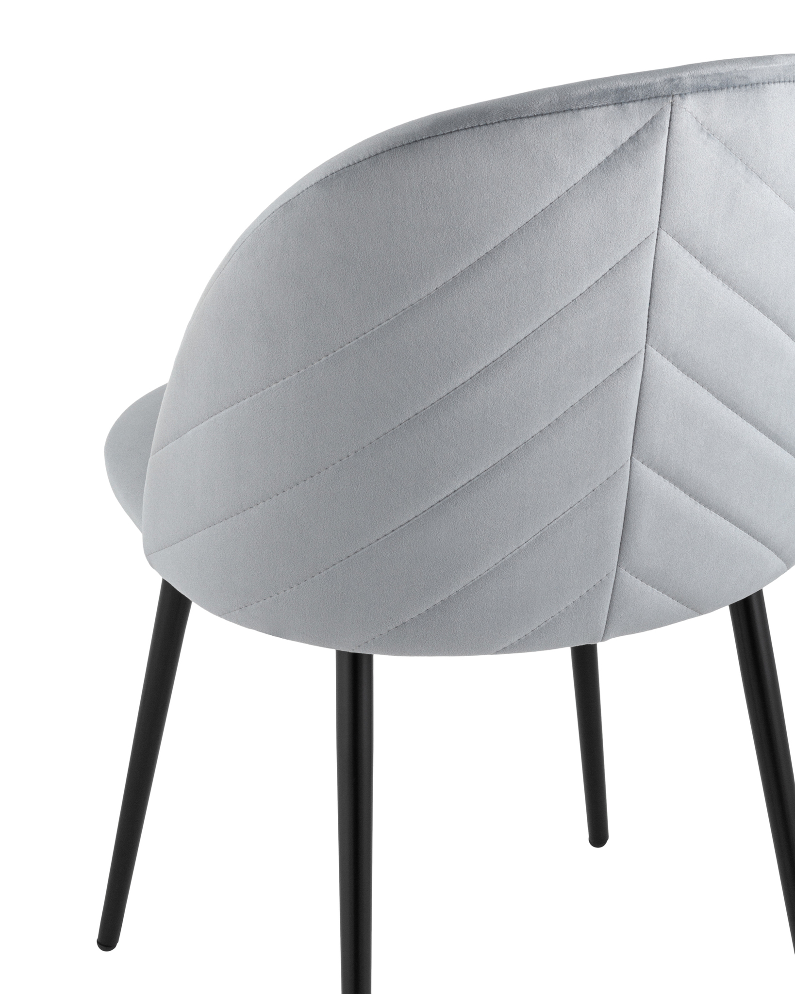 Стул Фолио велюр серый Stool Group