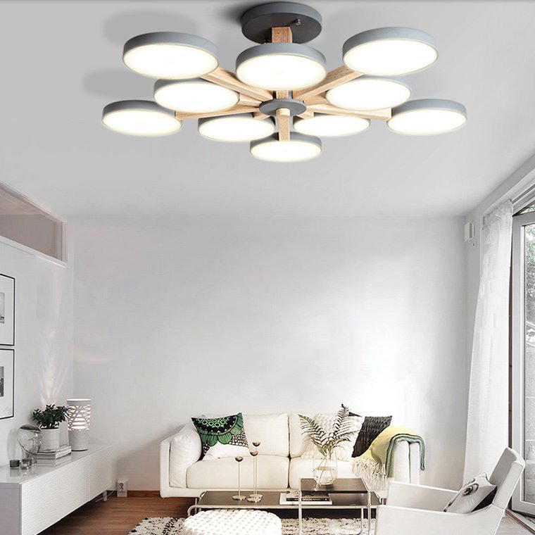 Потолочный светильник TURNA L10 Grey by ImperiumLoft