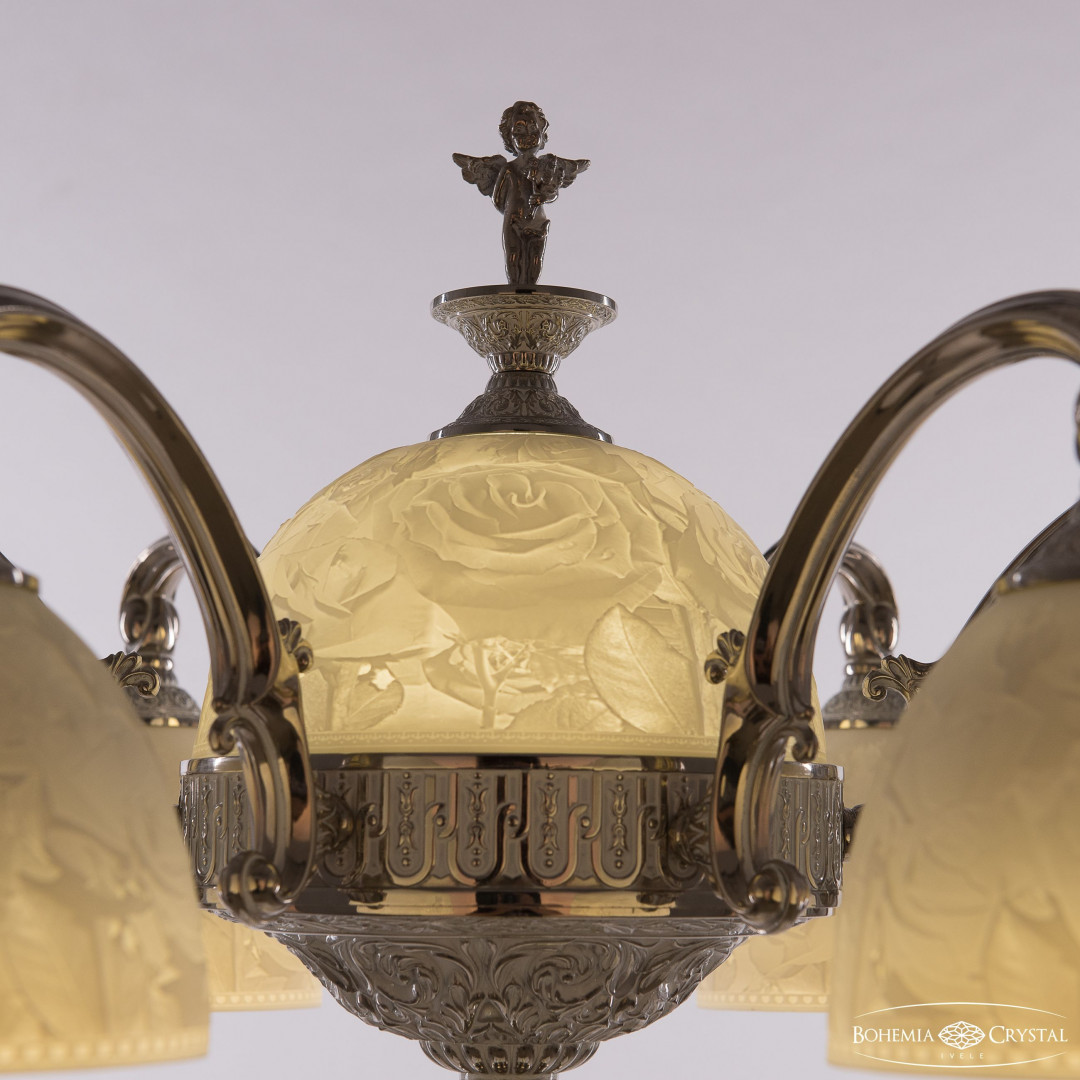 Торшер бронзовый 72009TP/6/175 NW P1 D Rose FA10S