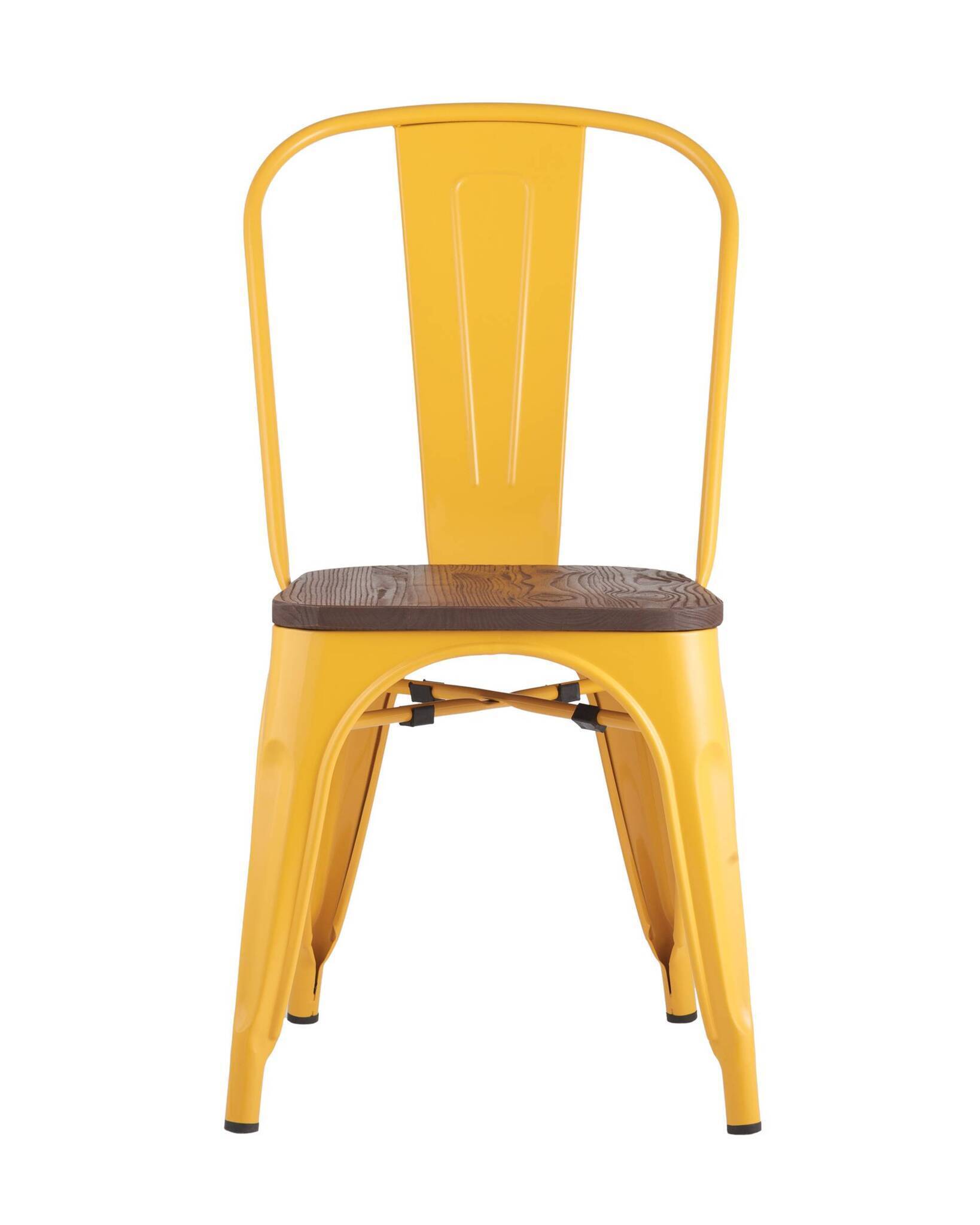 Стул TOLIX WOOD желтый Stool Group