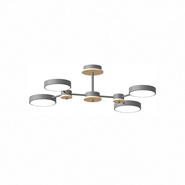 Люстра на штанге LED4U L3215-630 GR