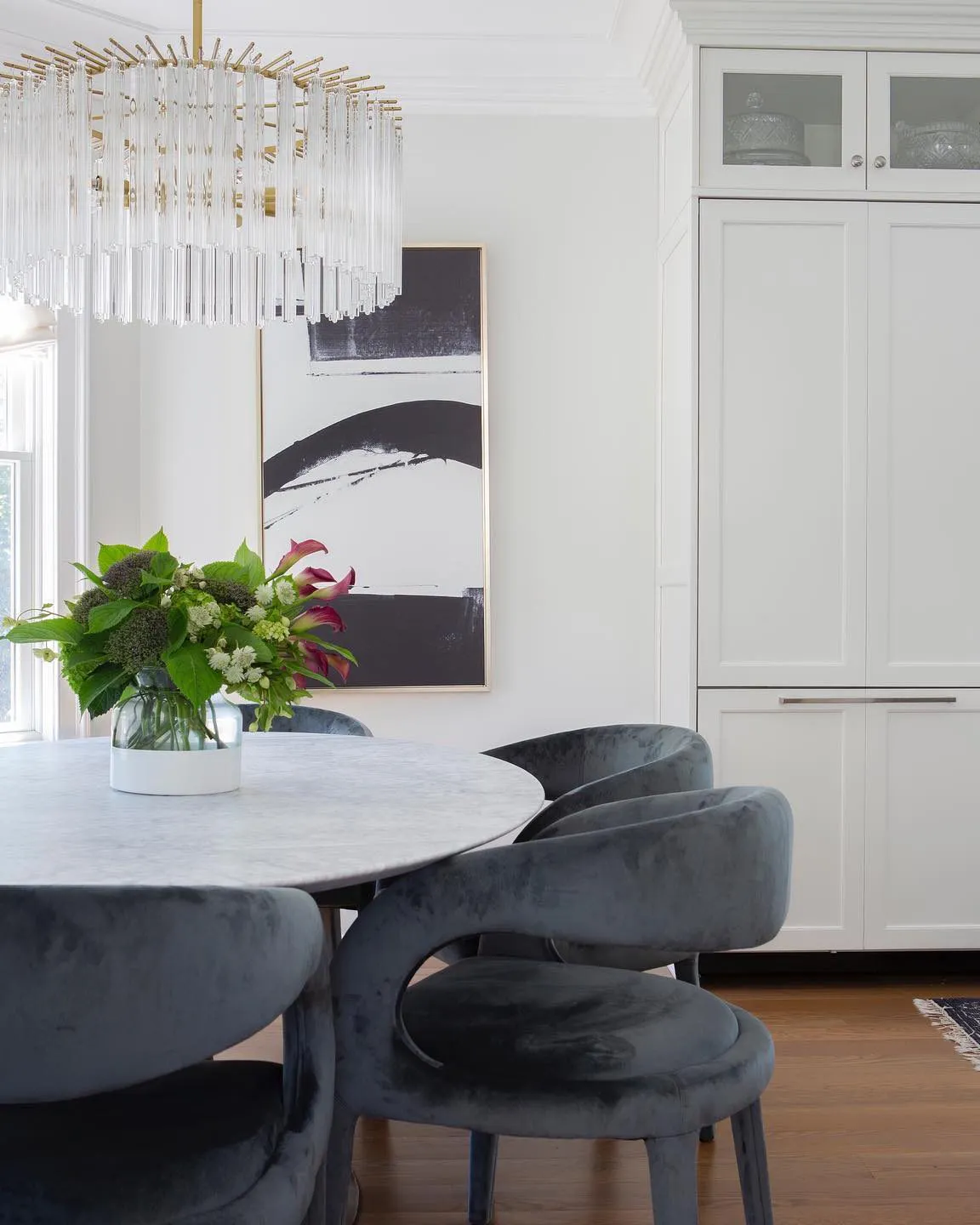 Золотая стеклянная люстра Азра Louvre Home P6659PA