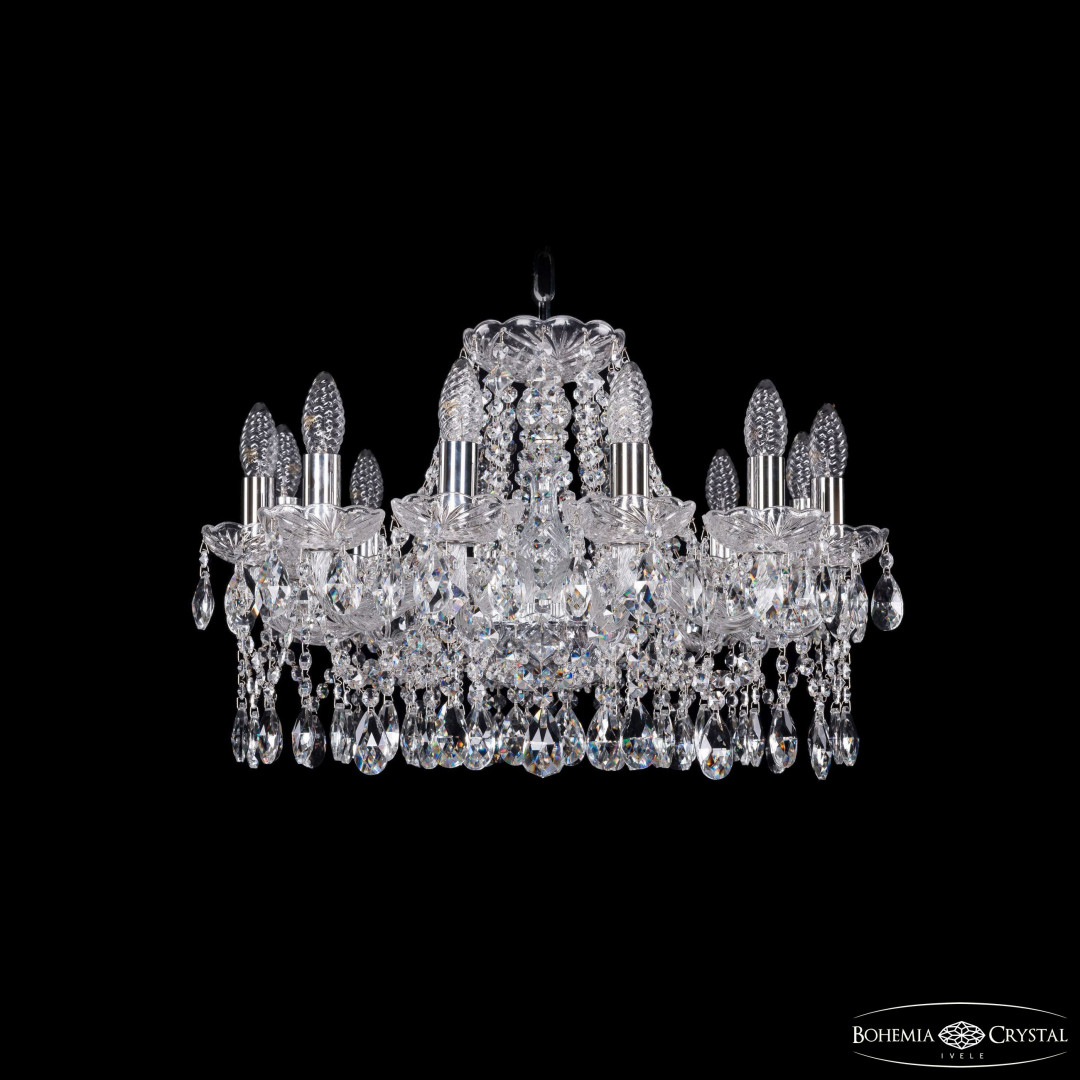 Люстра хрустальная 1413/12/200 Ni