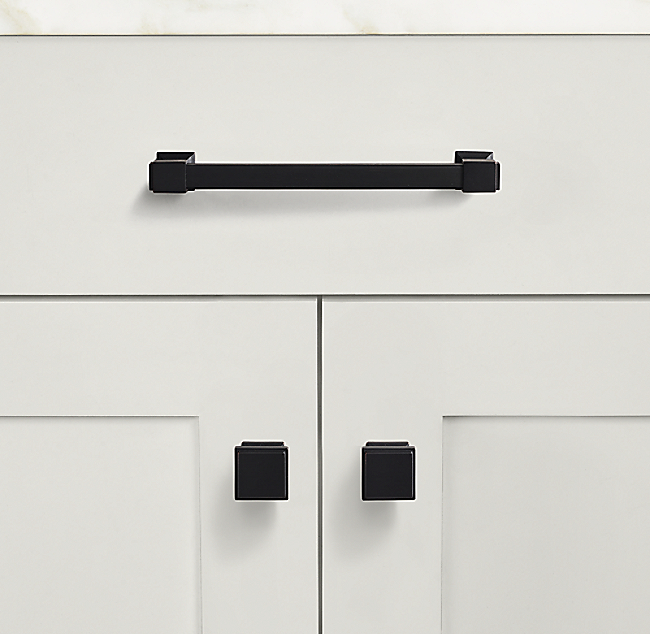 Ручка-кнопка Restoration Hardware Dillon L.3.2 Bronze