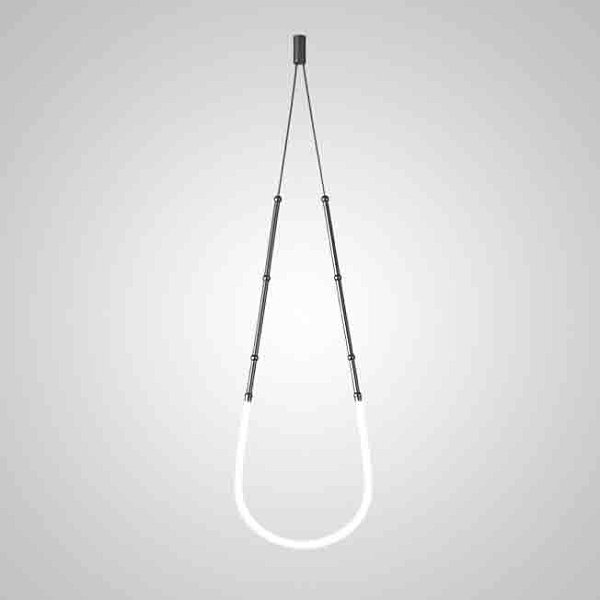 Подвесной светильник ALRIK ONE A Black by ImperiumLoft