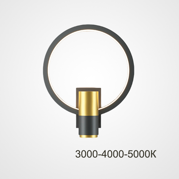 Настенный светильник DAGVEIG С Black Трехцветный свет by ImperiumLoft