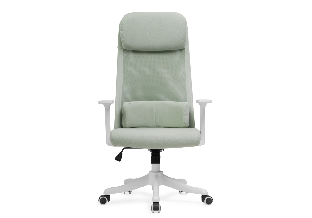 Компьютерное кресло Woodville Salta light green / white 15396