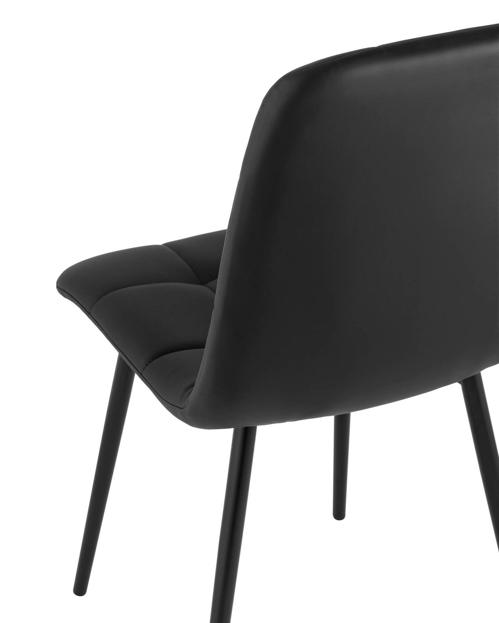 Стул Oliver экокожа черный Stool Group