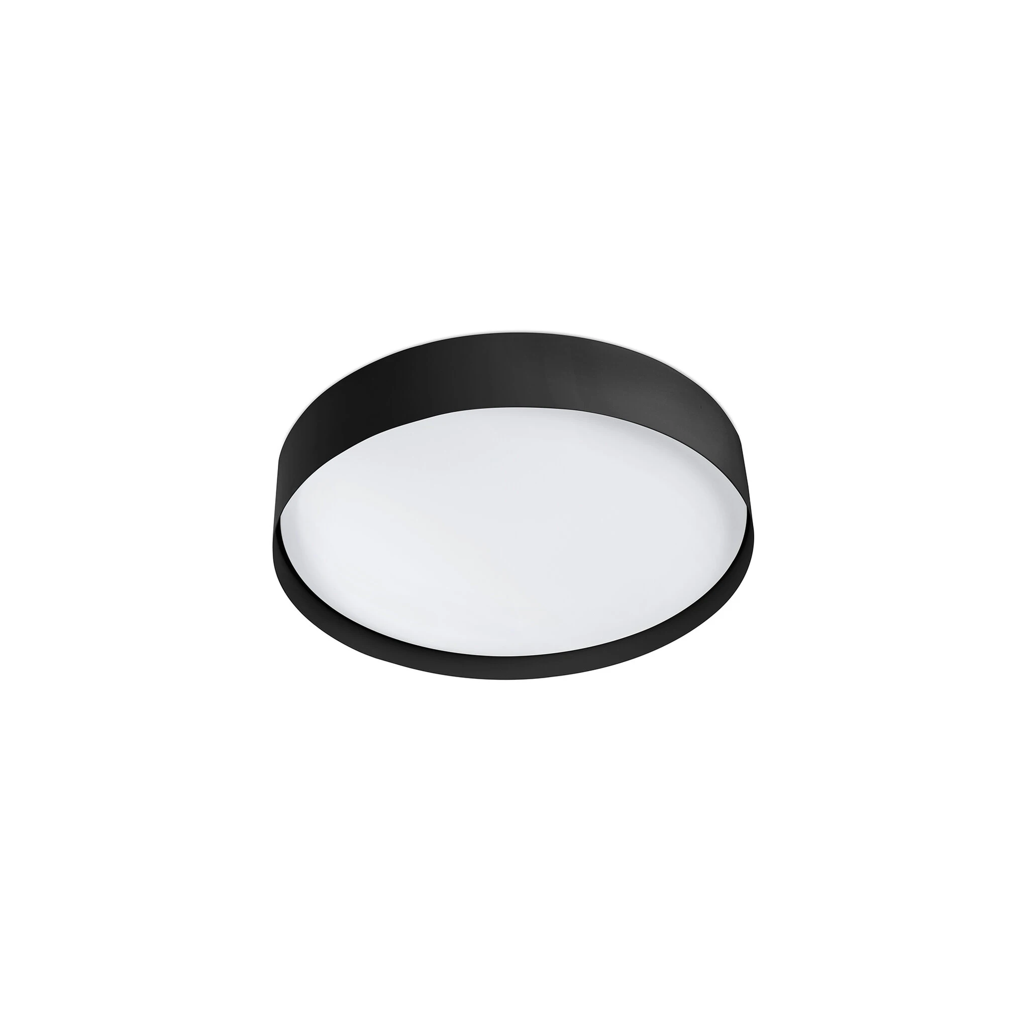 Потолочный светильник Vuk черный LED 40W 2700K Faro