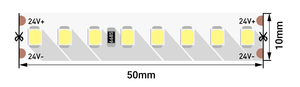 Лента светодиодная DesignLed DSG2160-24-NW-33