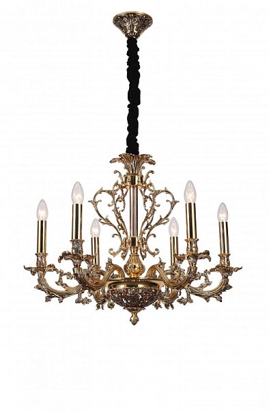 Подвесная люстра Lucia Tucci FIRENZE 1780.6 antique gold