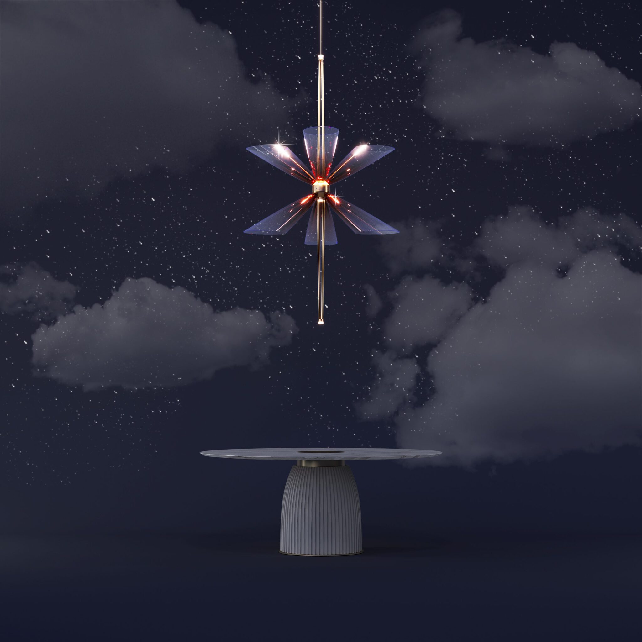 Подвесной светильник Paolo Castelli Stellantis ILL.STEL.200