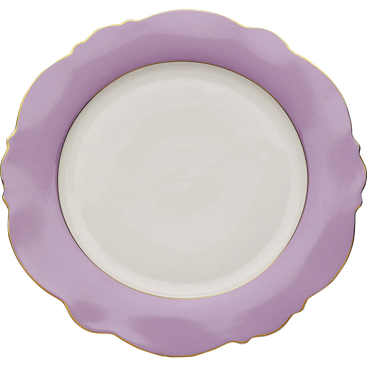 Тарелка Harlequin Purple Ø28cm KARE 56993