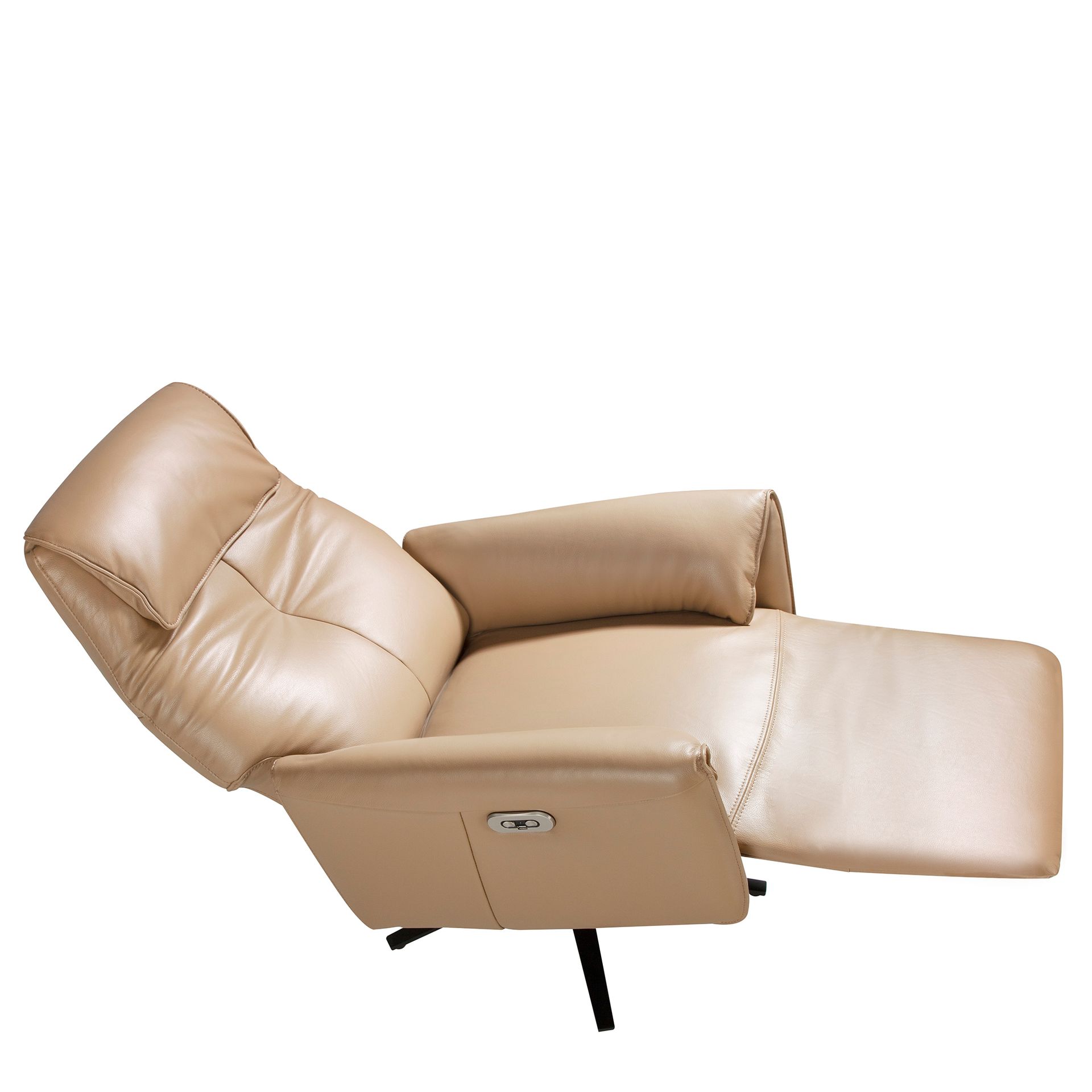 Вращающееся кресло Double Relax/ 5086 с кожаной обивкой Angel Cerda