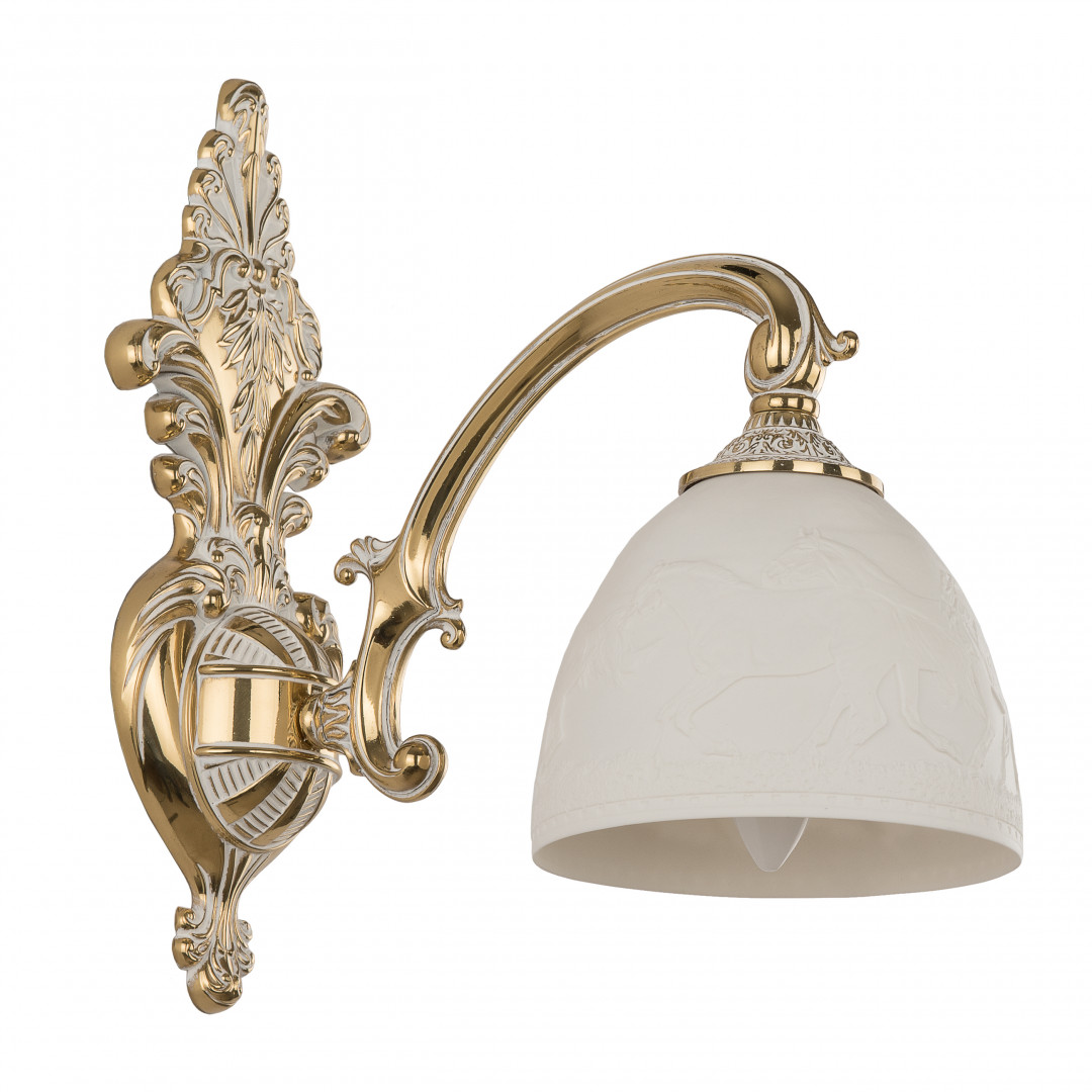 Бра бронзовые с хрусталём 7209B14/1/175 GW P1 D Horse