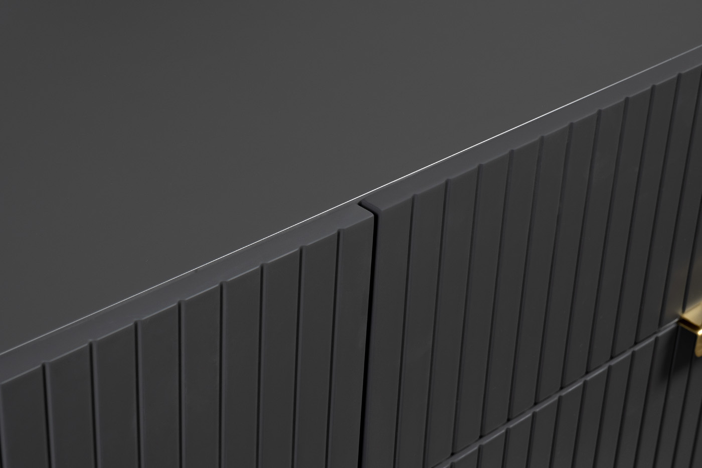 Тумба под телевизор серая Garda Decor 40AD-CB0006A