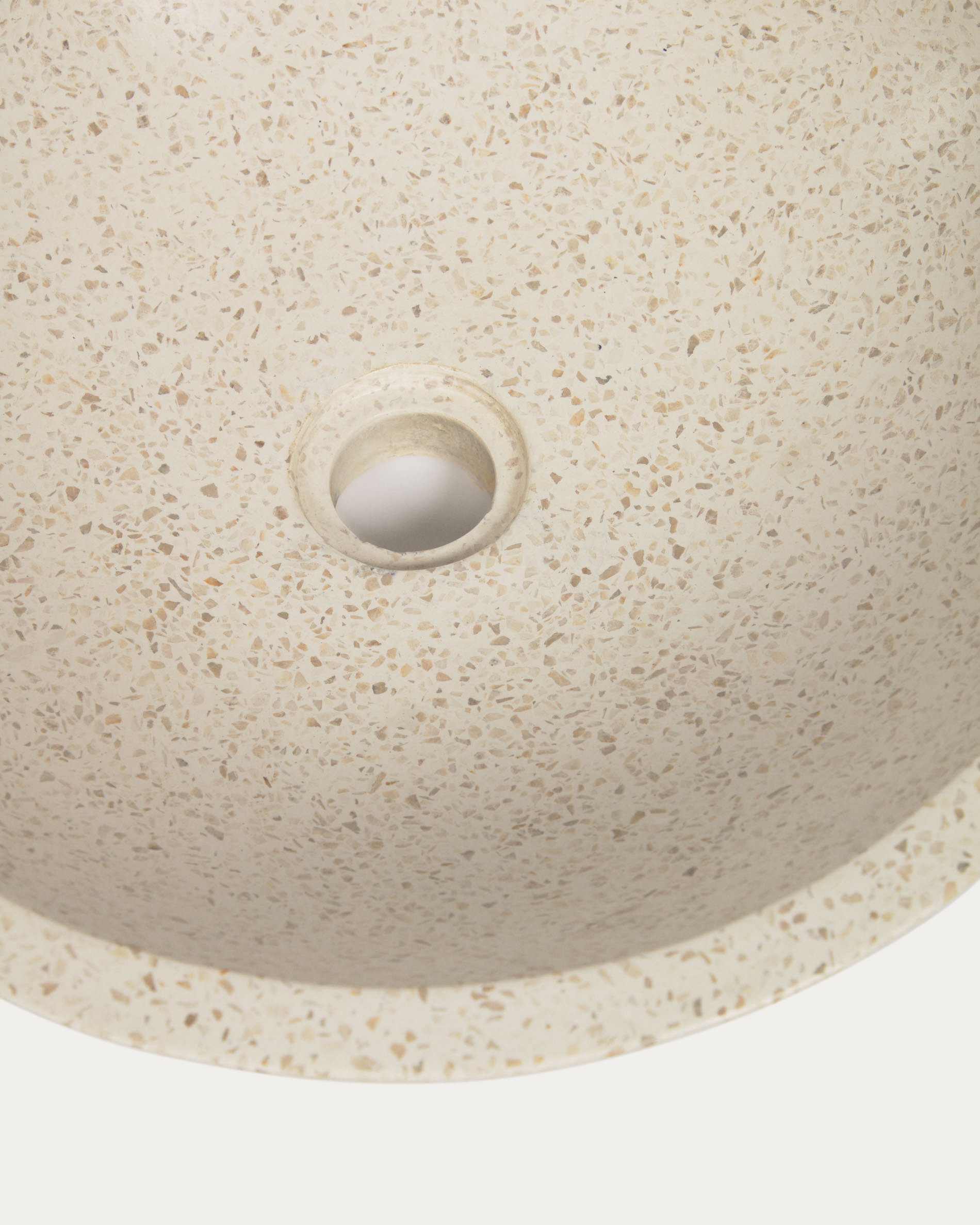 Умывальник Sunday белый терраццо Ø 40 см La Forma (ex Julia Grup)