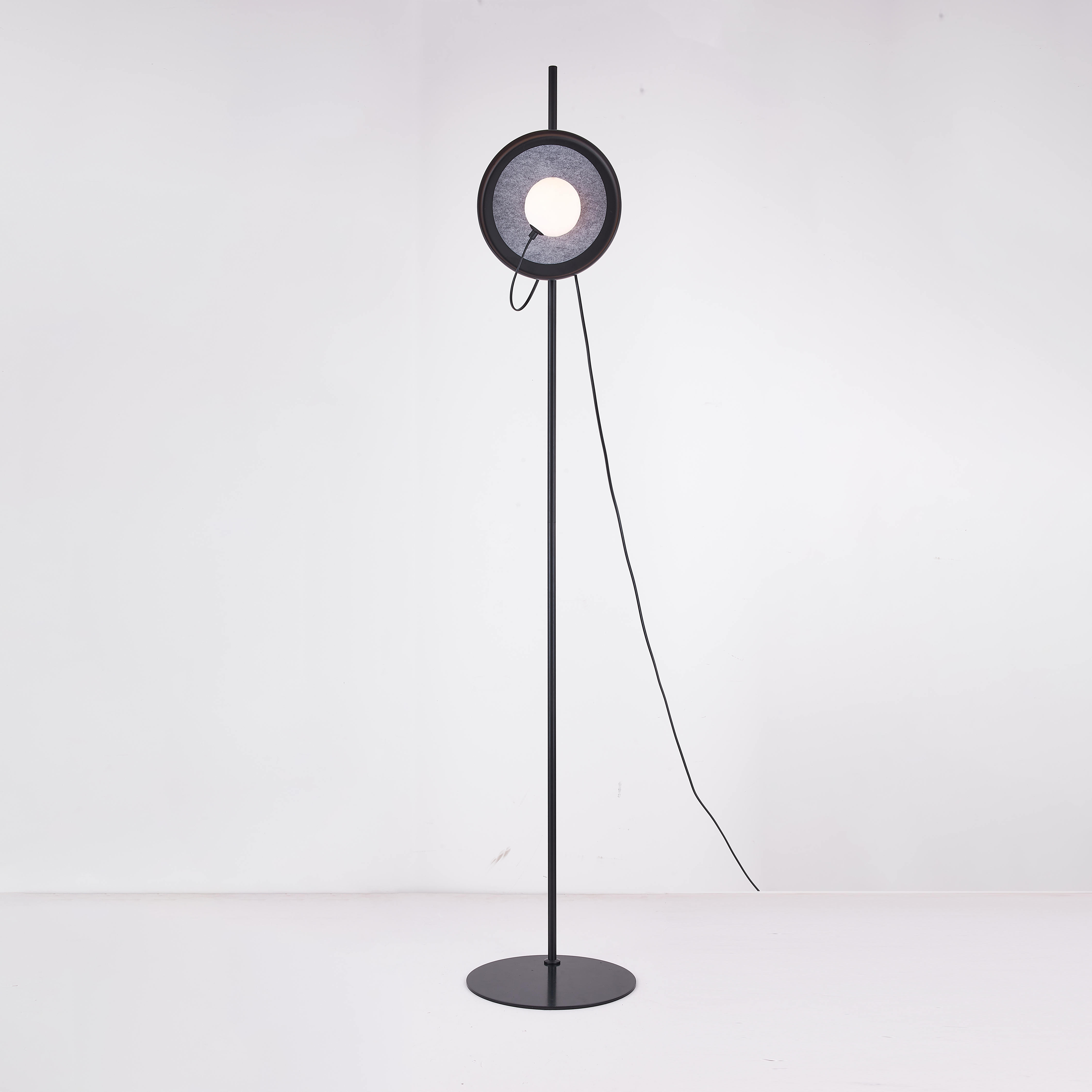 Торшер MARGOTT FL D25 Black by ImperiumLoft