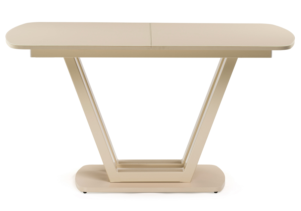 Стол стеклянный Woodville Келтик кремовый 460400