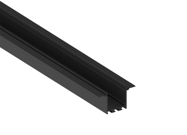 Встраиваемый алюминиевый профиль под шпаклевку Donolux DN18519RAL9005