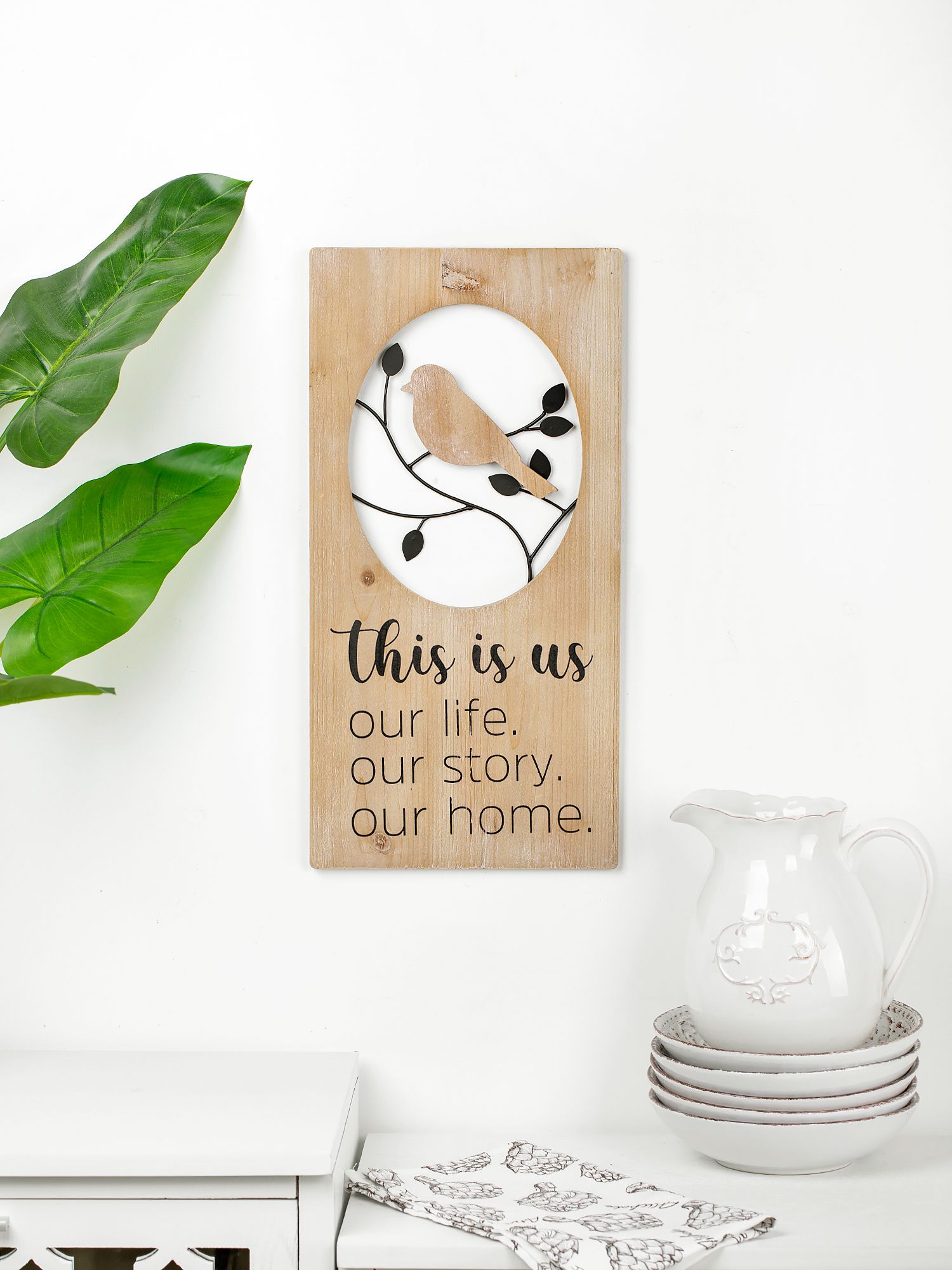 Панно настенное Птичка Glasar 39-123