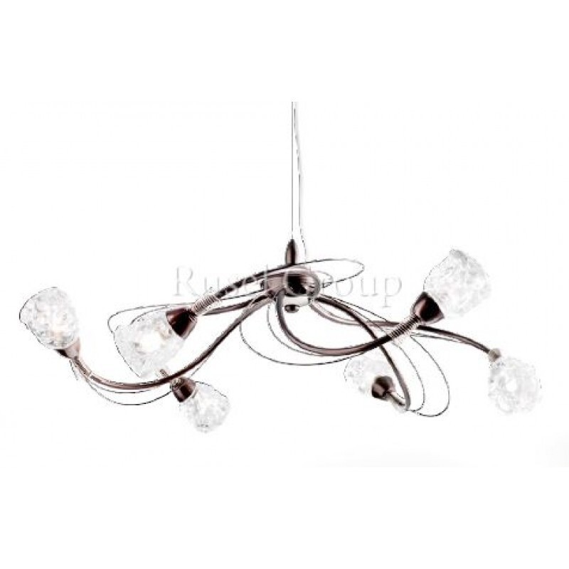 Люстра Masca Luna 1865/6 Moka nichel