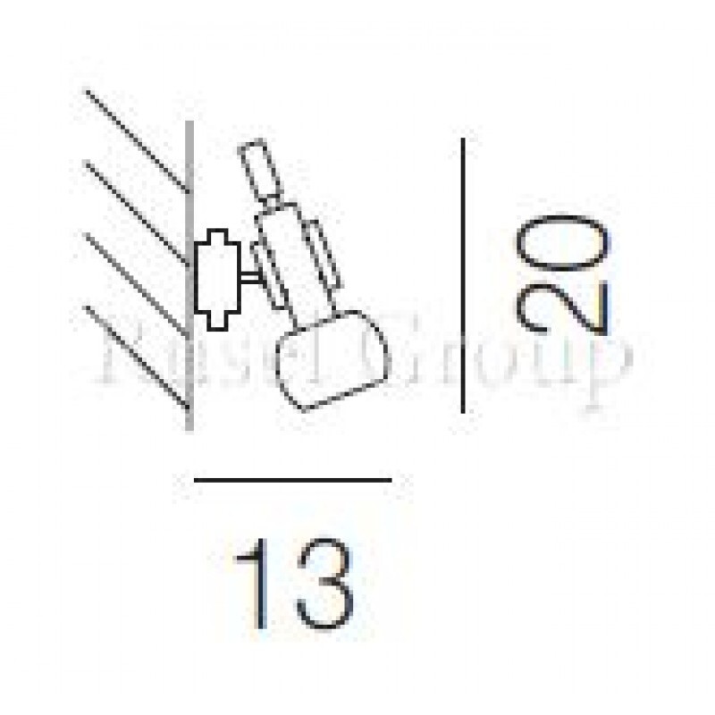 Настенный светильник Vistosi VEGA AP