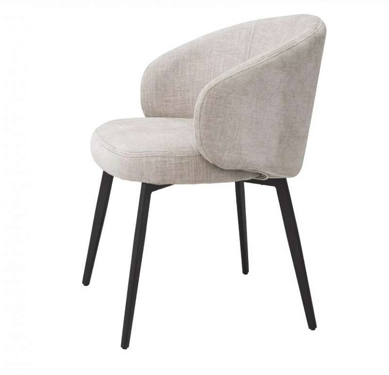 Обеденный стул Eichholtz Lloyd with arm sisley beige set of 2 115992