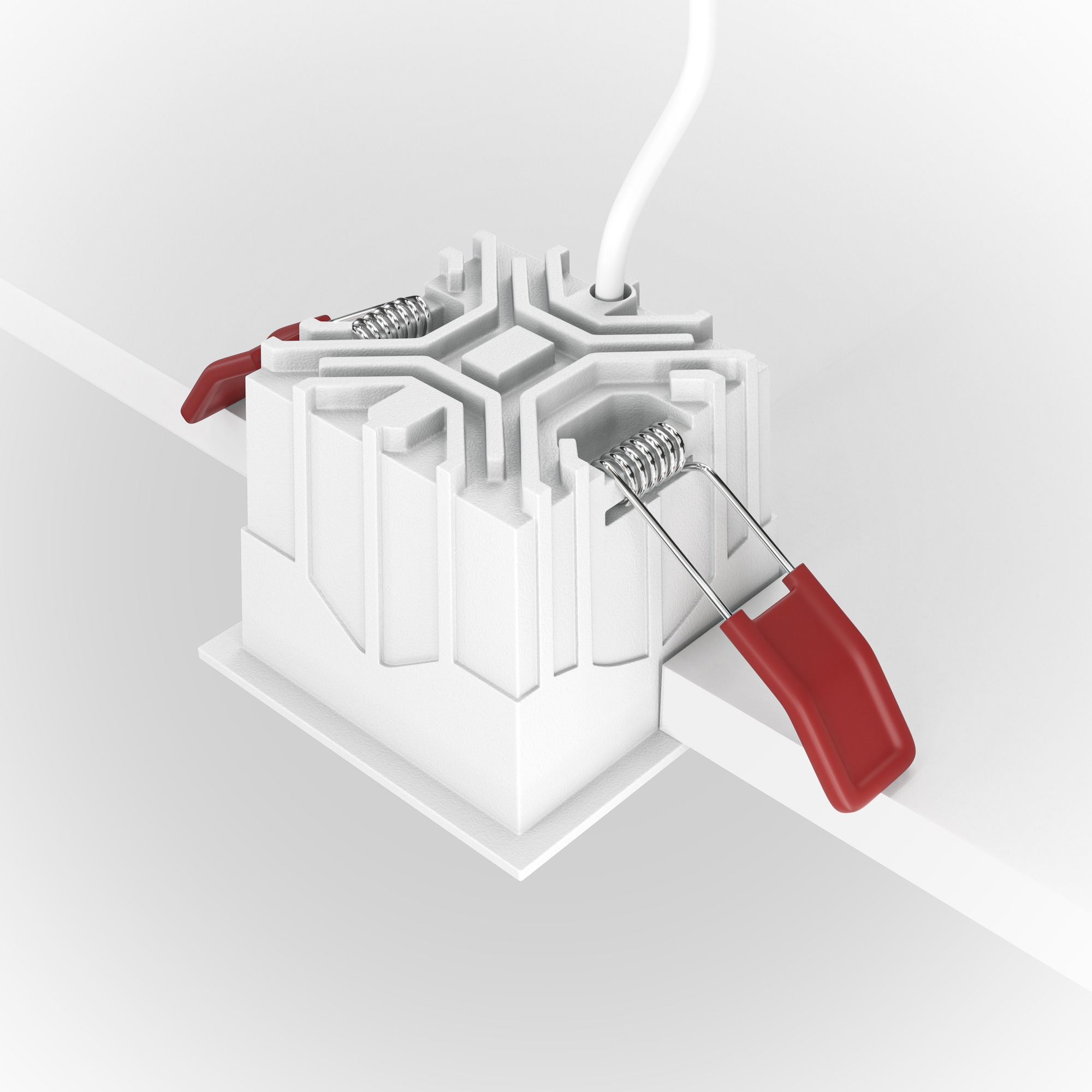 Встраиваемый светильник Maytoni DL043-01-10W4K-SQ-W