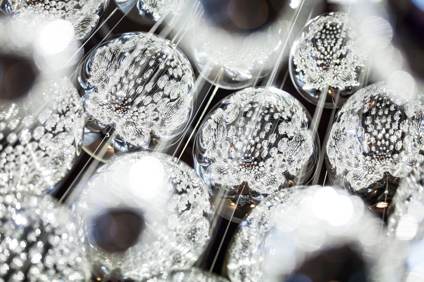 Подвесной светильник LASVIT Uovo Small Perla Nera