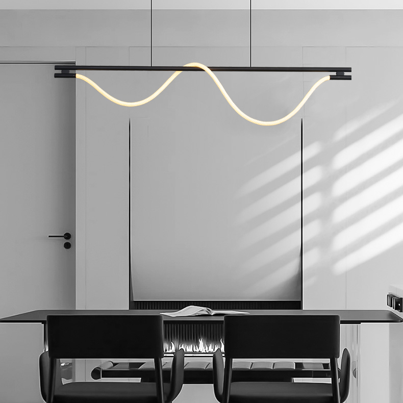 Реечный, рядный светильник GLORIFY OPTIC LUX LONG L150 Black by ImperiumLoft