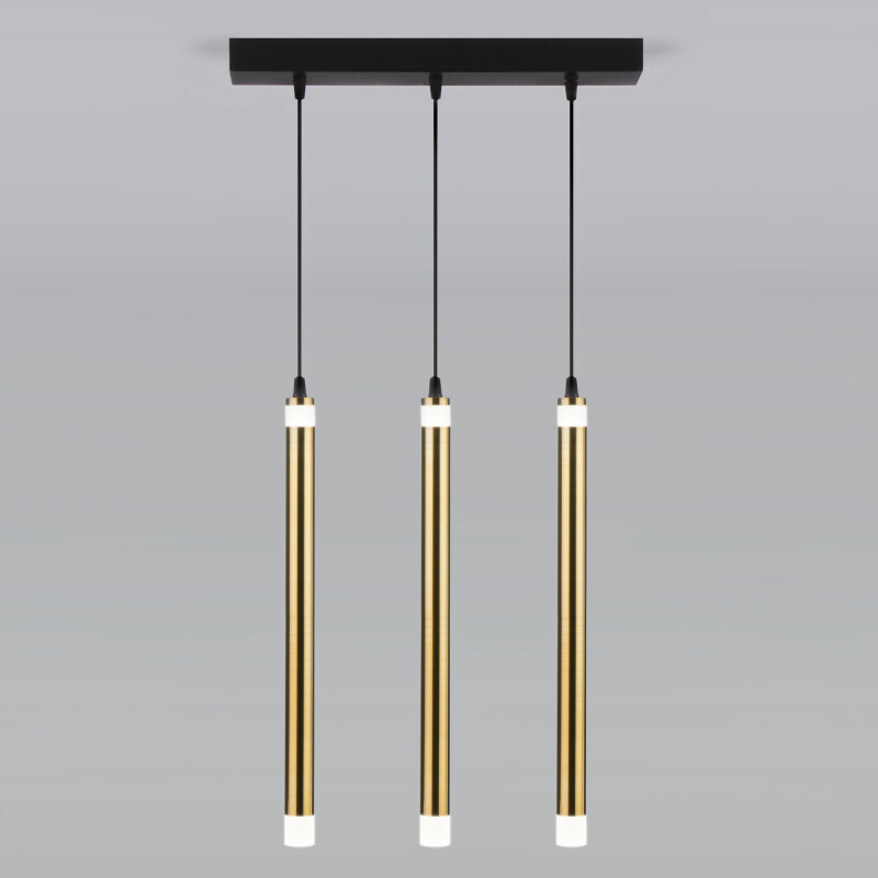 Подвесной светильник Eurosvet 50133/3 LED бронза