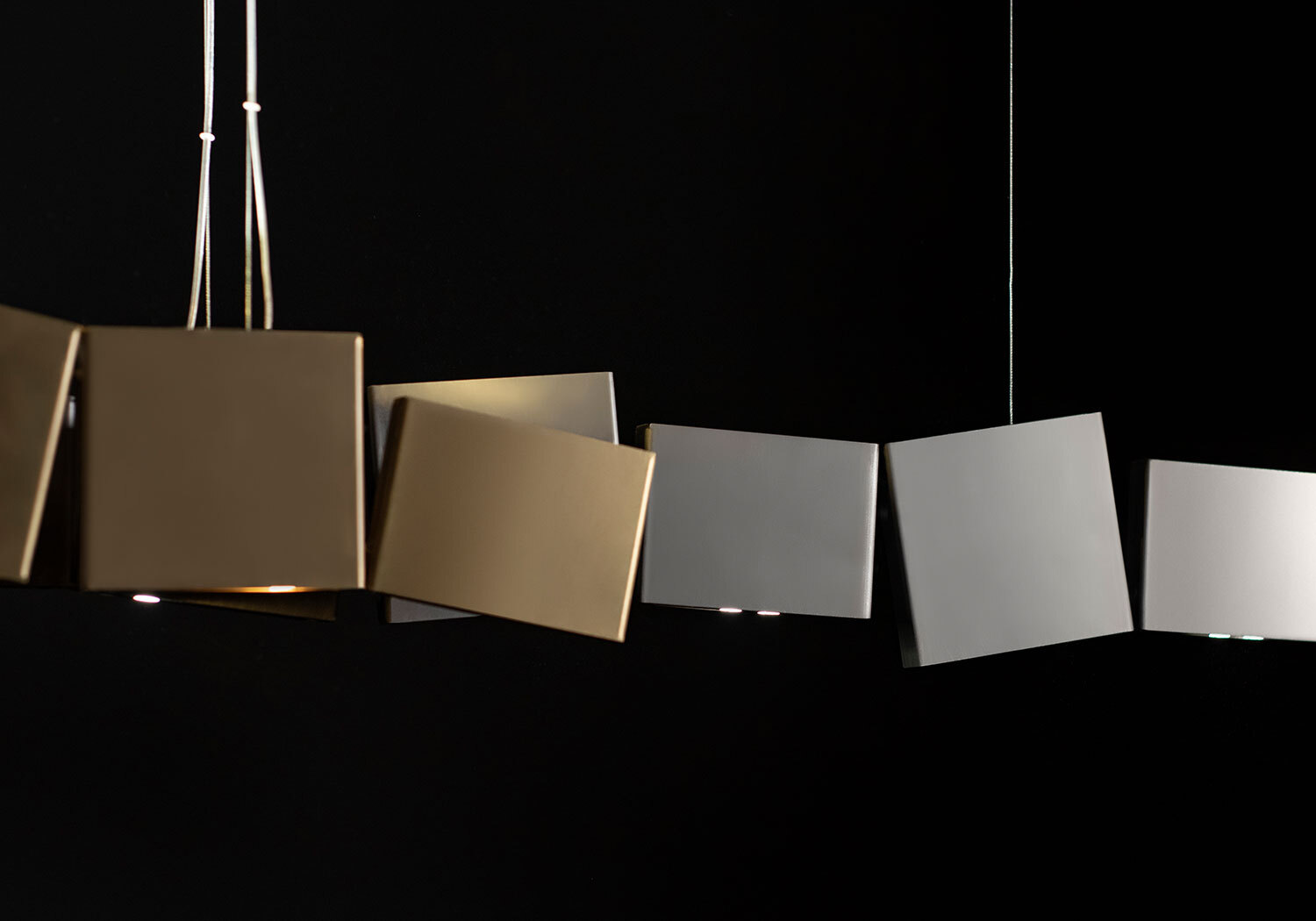 Подвесной светильник Terzani Gaia Double Nikel